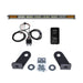 Dual Function Amber/White LED light bar and Prinsu mounting brackets, packaged kit overview