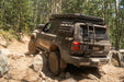 CBI Offroad Toyota Land Cruiser Rock Sliders - Rear Angle