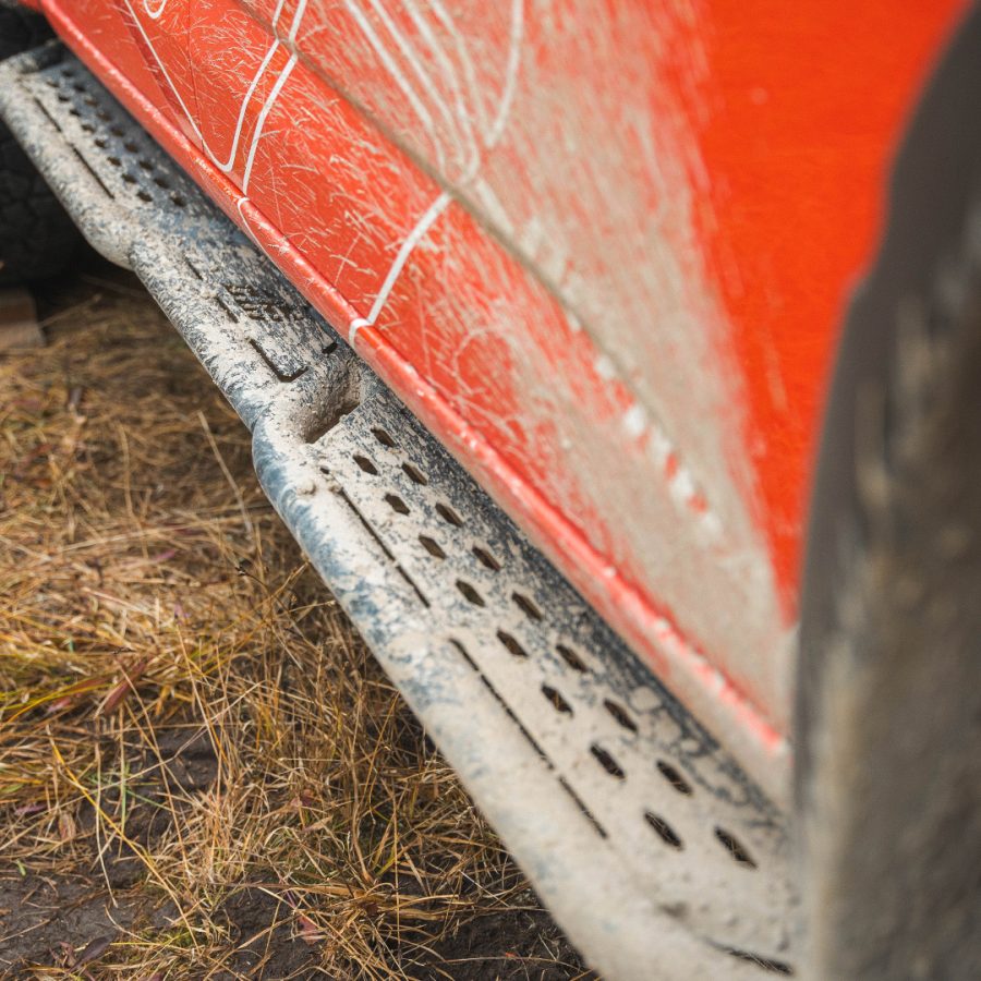 CBI Rock Sliders - Chevy Colorado ZR2 Side View