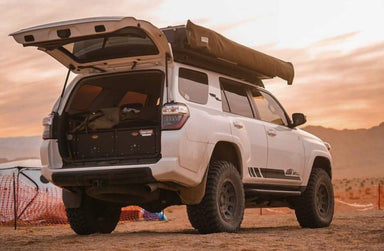 CBI Rock Sliders - Toyota 4Runner Classic Side View
