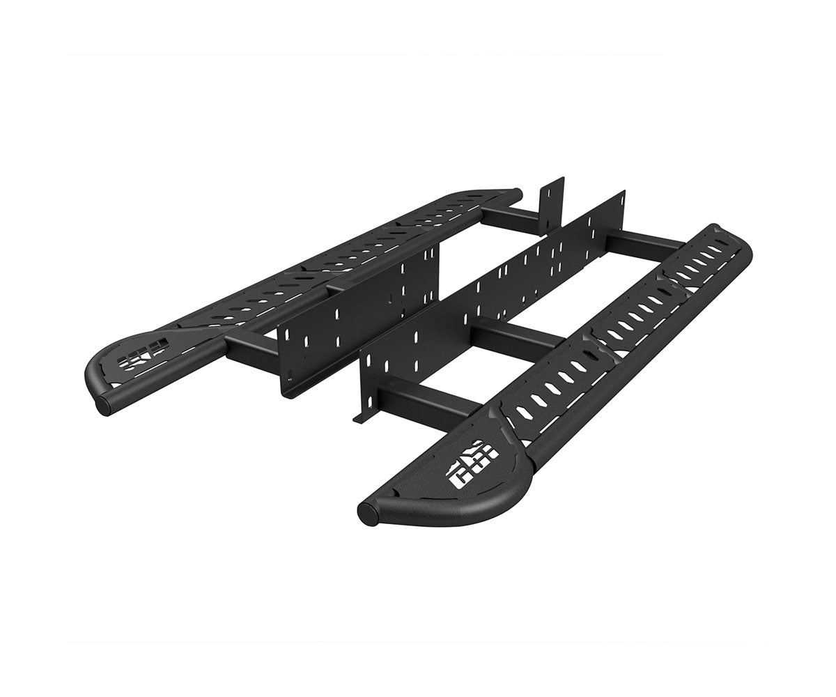 CBI Rock Sliders - Toyota 4Runner Overland Side View