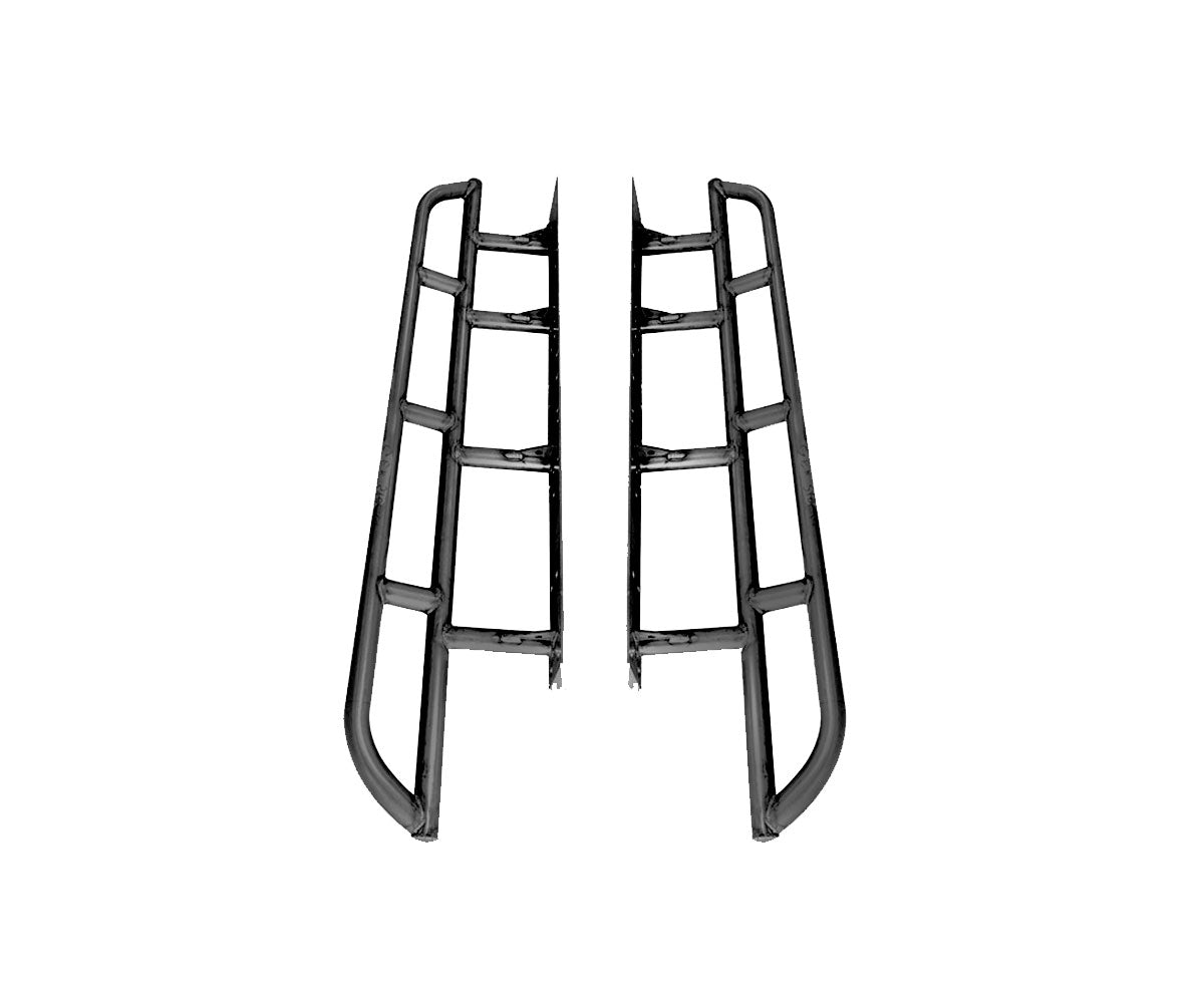 CBI Rock Sliders - Toyota Tacoma Classic Side View