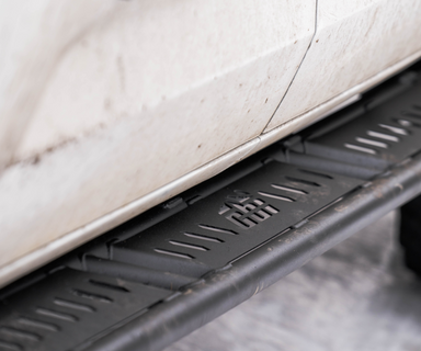 CBI Rock Sliders - Toyota Tundra Overland Close-up