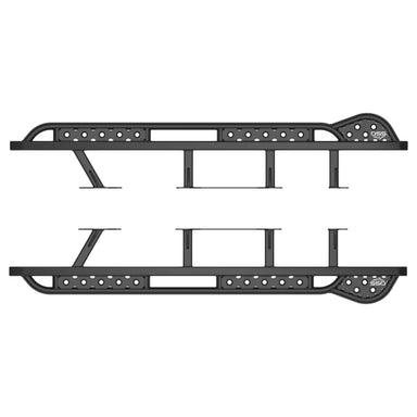 display image of rock sliders with white background