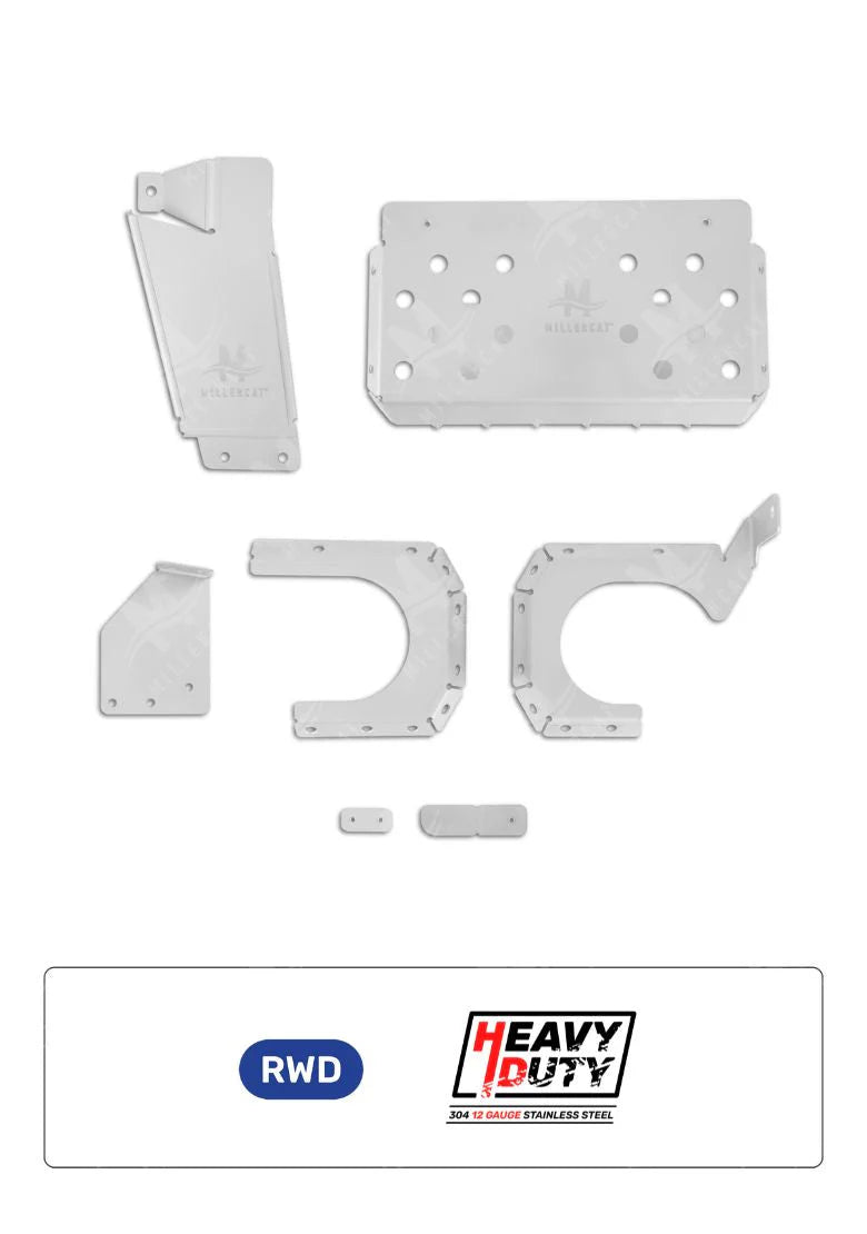 MillerCat Ford F-450 Chassis Cab RWD Cat Shield (2017-2024)