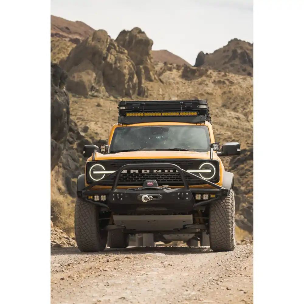 Ford Bronco Full Skid Plate by CBI Offroad - Death Valley Trail Shot