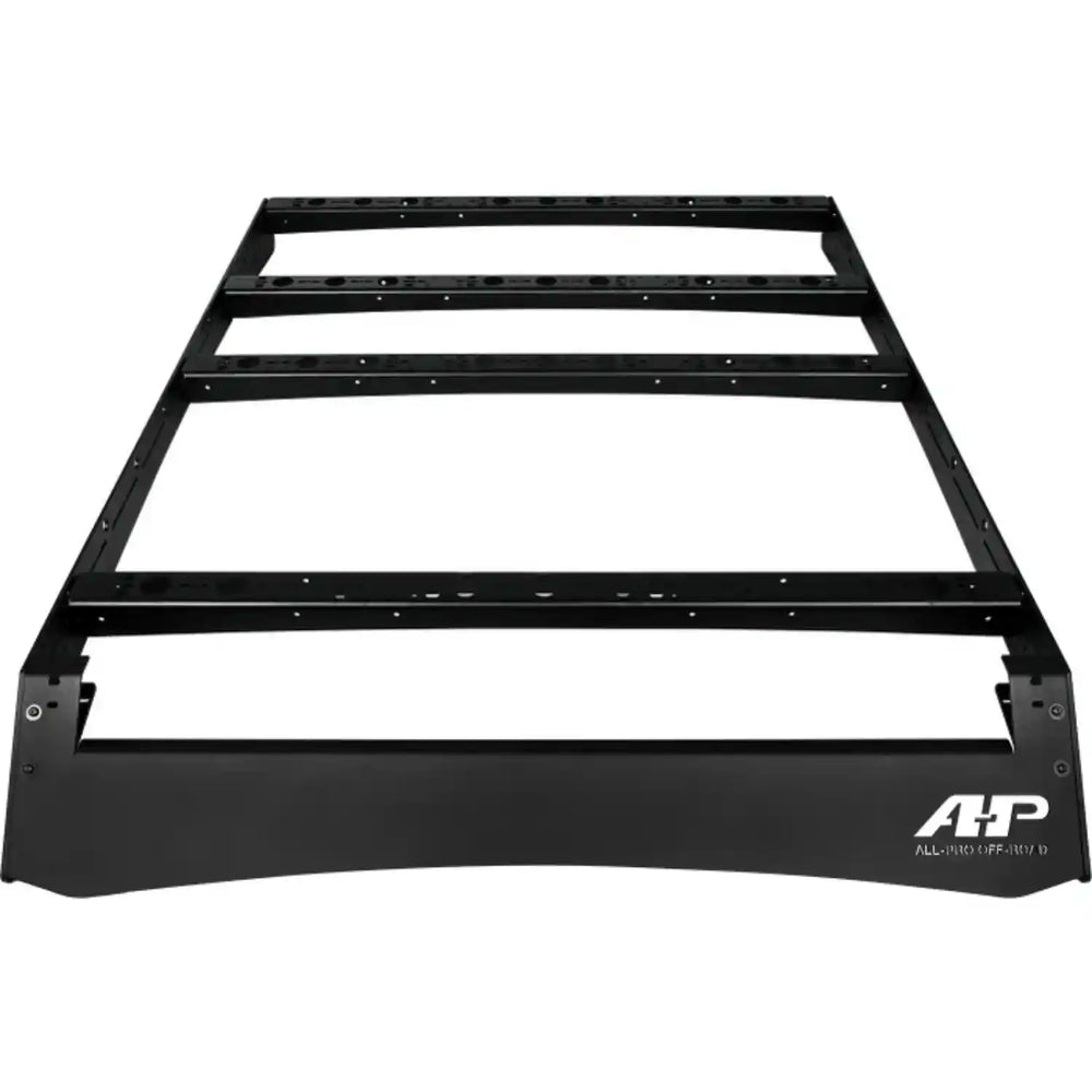 front view of the standard type roof rack with white background