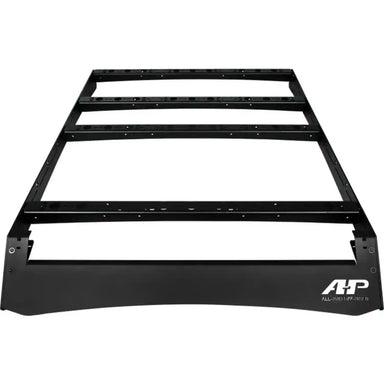 front view of the standard type roof rack with white background