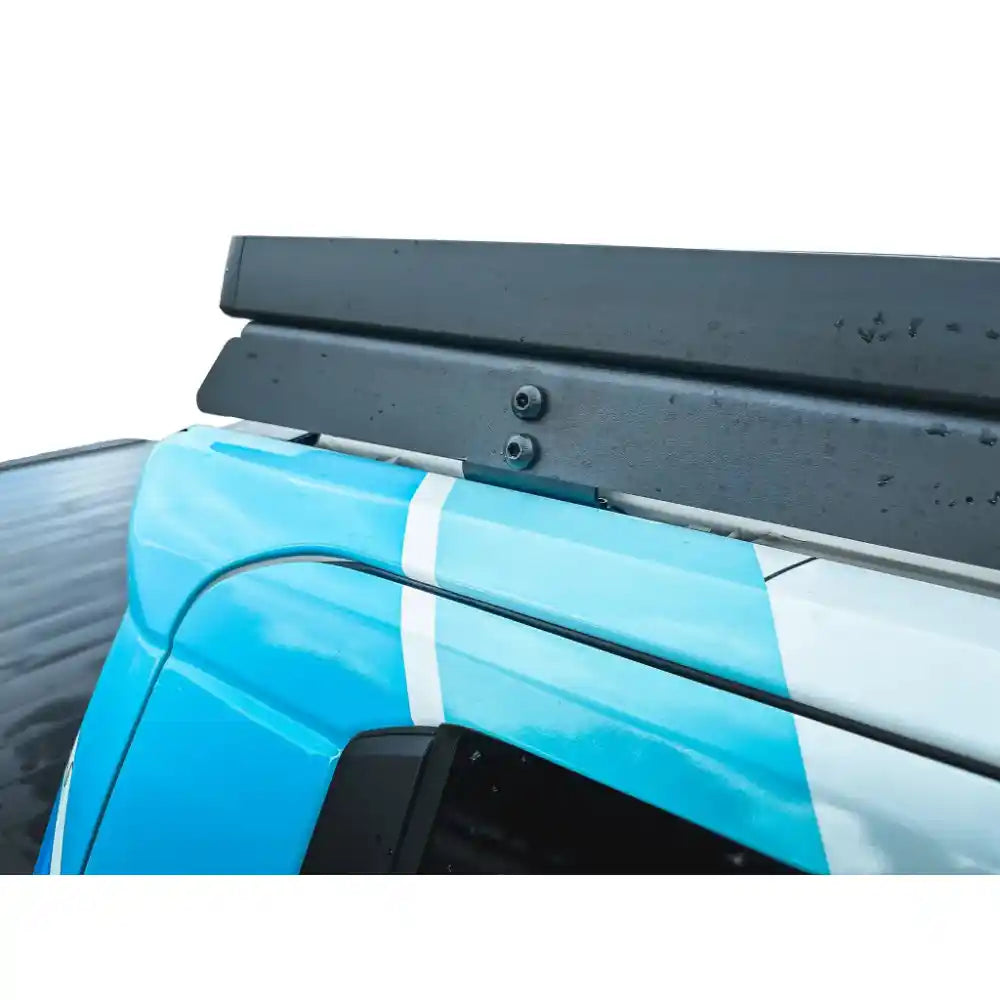 Toyota Tacoma Gen 4 side profile with ACS over cab platform rack