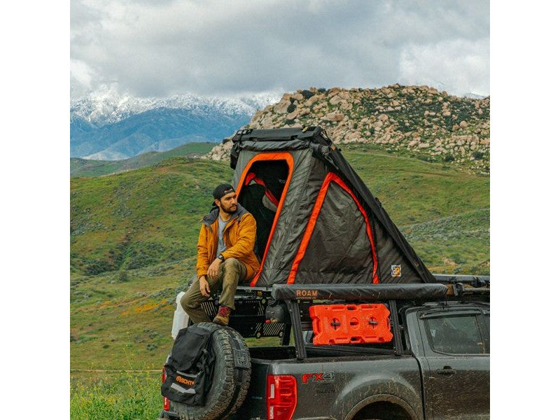 Badass Tents "PACKOUT"-Soft top Rooftop Tent (Universal Fit) Mounted Lifestyle View