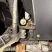 Juggernaut GMC Sierra 2500HD/3500HD transmission skid plate, angled underbody view
