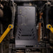 Juggernaut Super Duty Engine & Transmission Skid Plate installed underbody view