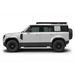 Land Rover Defender 110 with Leitner ACS ROOF over cab rack, side profile