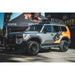 Toyota Land Cruiser LC250 with Leitner ACS ROOF rack and cargo boxes, front three-quarter view