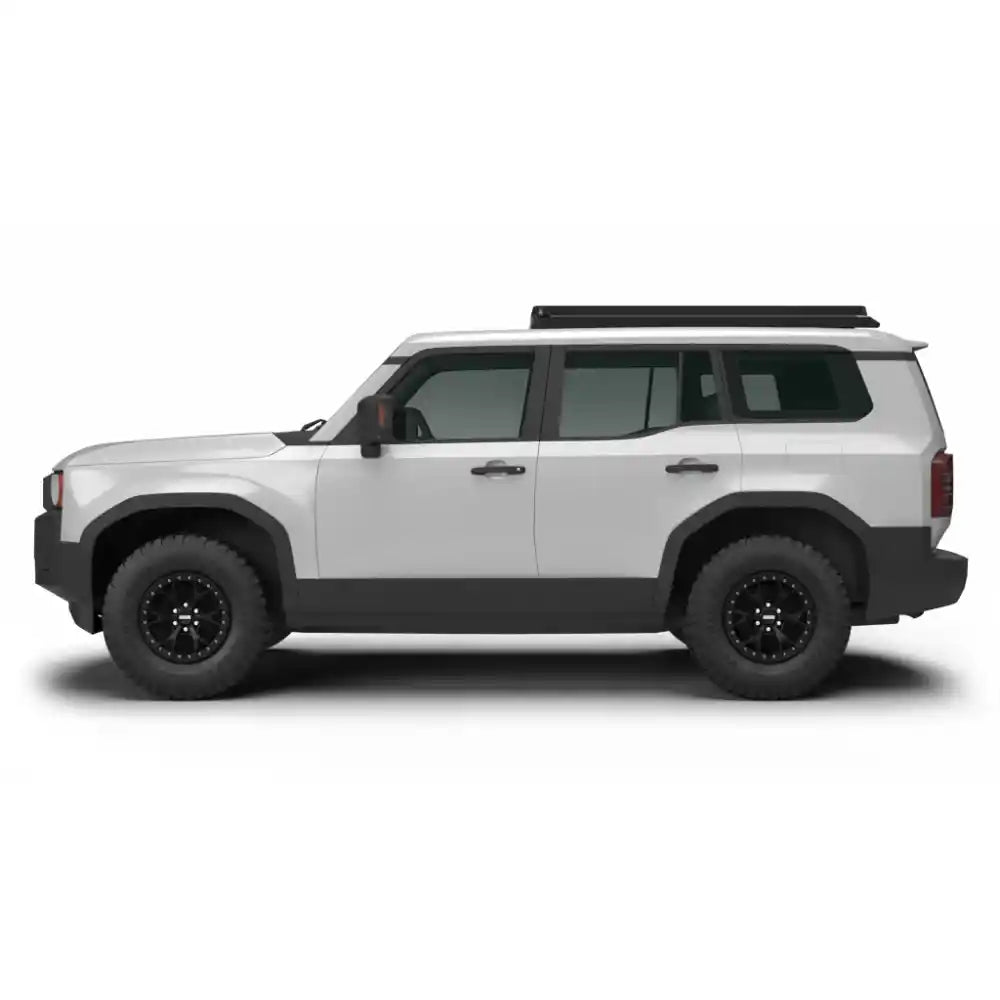 Toyota Land Cruiser LC250 with Leitner ACS ROOF over cab rack, side profile