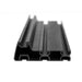 Leitner ACS ROOF load bar end profile showing T-track slots