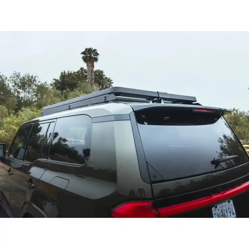 Leitner ACS ROOF rack on Lexus GX550, rear three-quarter roof view