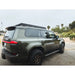 Lexus GX550 with Leitner ACS ROOF platform rack, rear three-quarter view