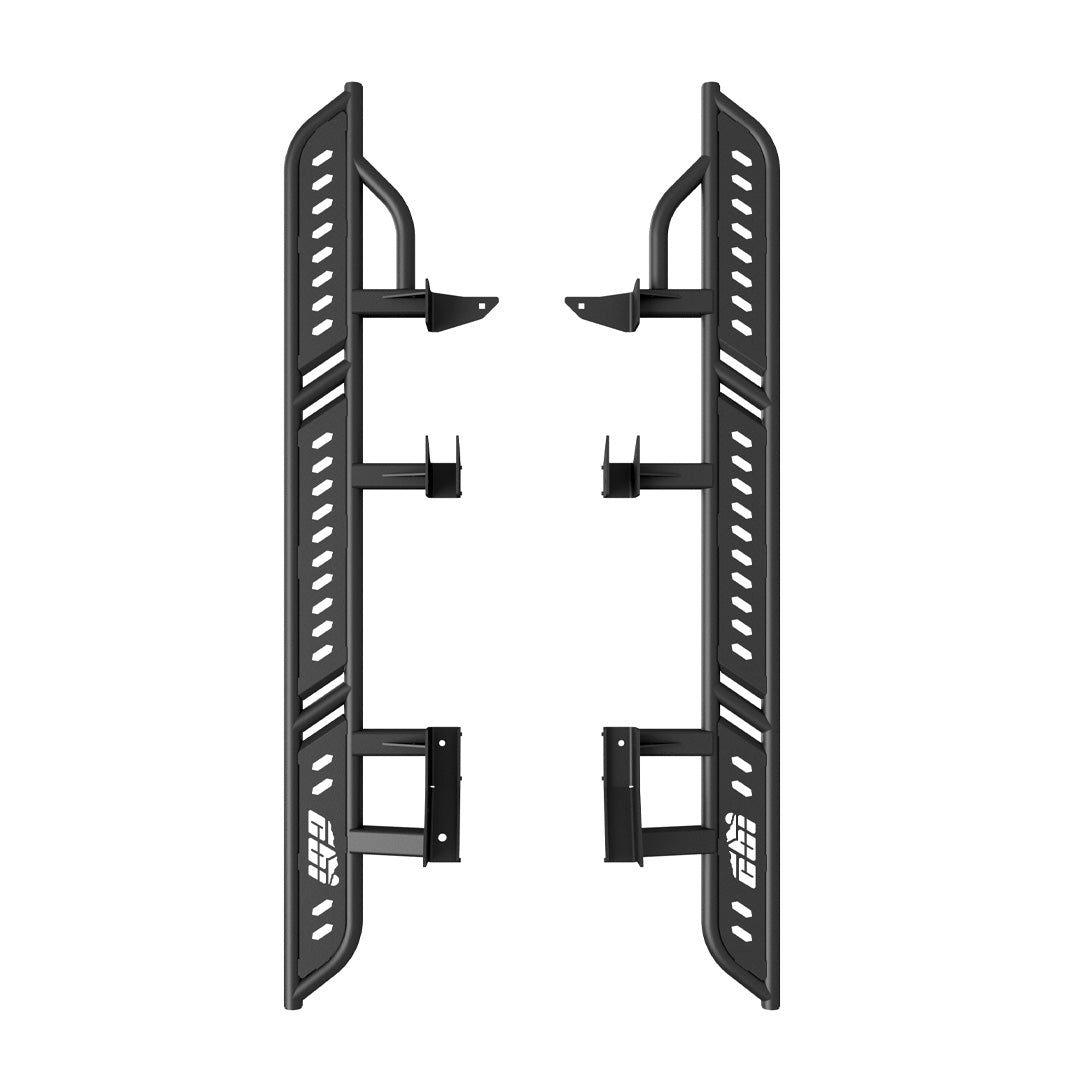 Nissan Frontier Rock Sliders by CBI Offroad - Close-up