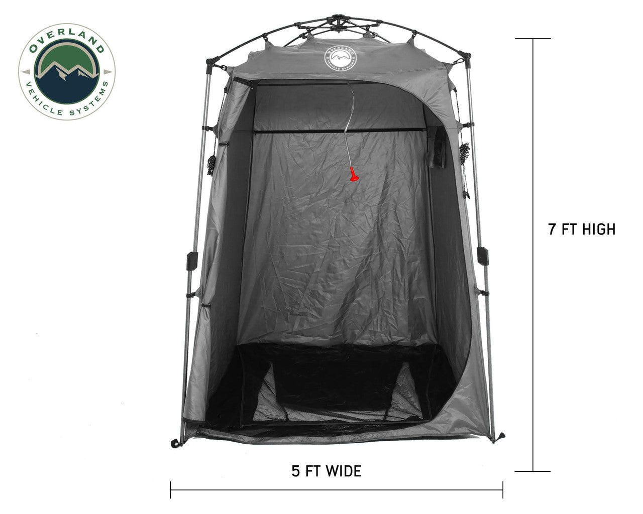Overland Vehicle Systems OVS Portable Privacy Room With Shower Details