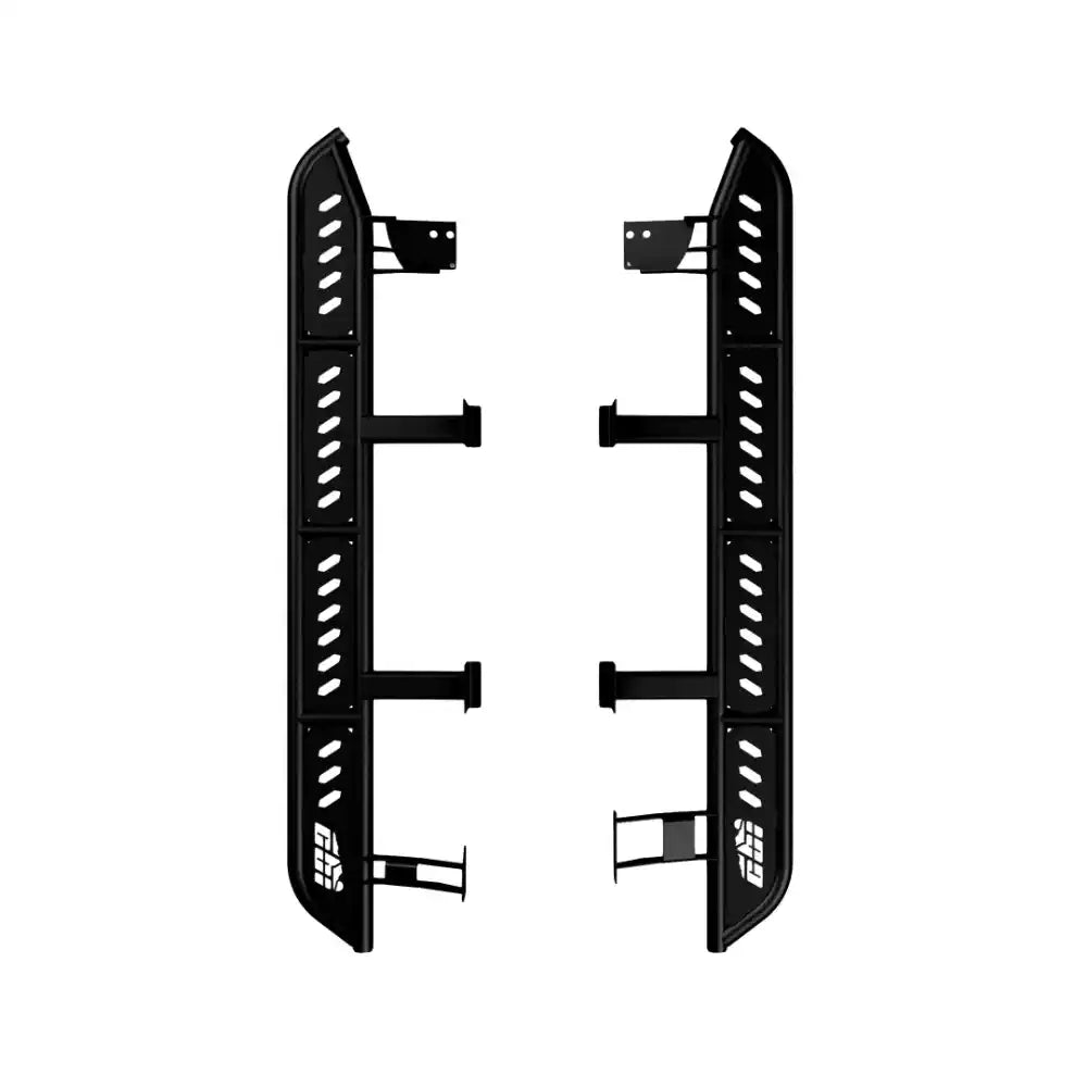 Lexus GX550 Prinsu Rock Sliders Front Perspective