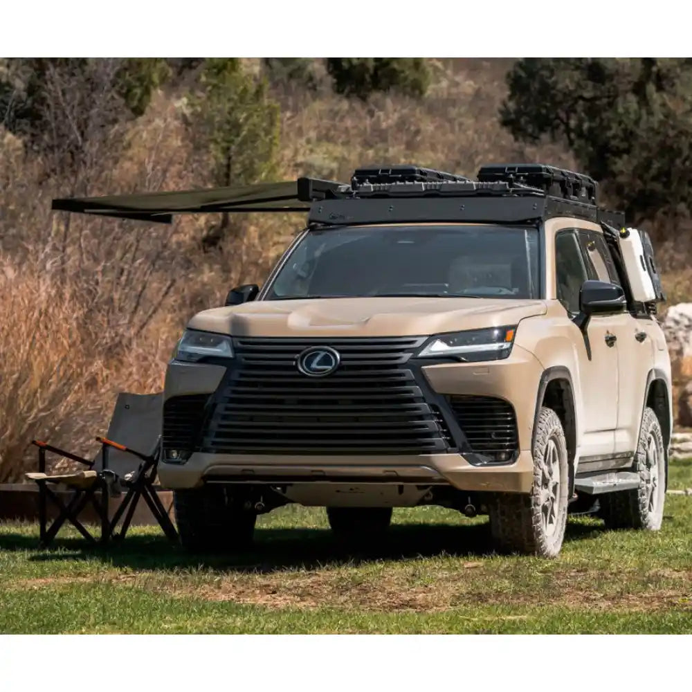Prinsu Pro Roof Rack on Lexus LX Featured View