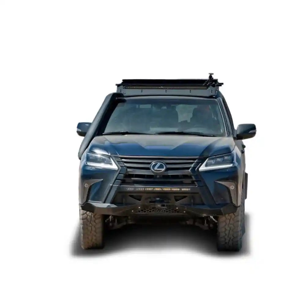 Lexus LX570 Prinsu Rack Detail shot of mounting