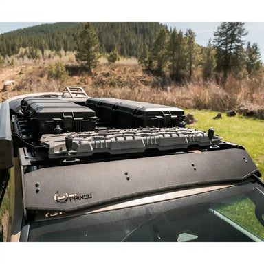Prinsu Pro Roof Rack Lexus LX Rear Angle View