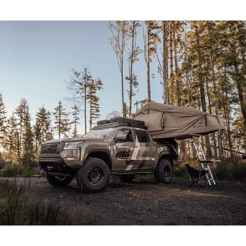 Overland Nissan Frontier Build with Prinsu Rack