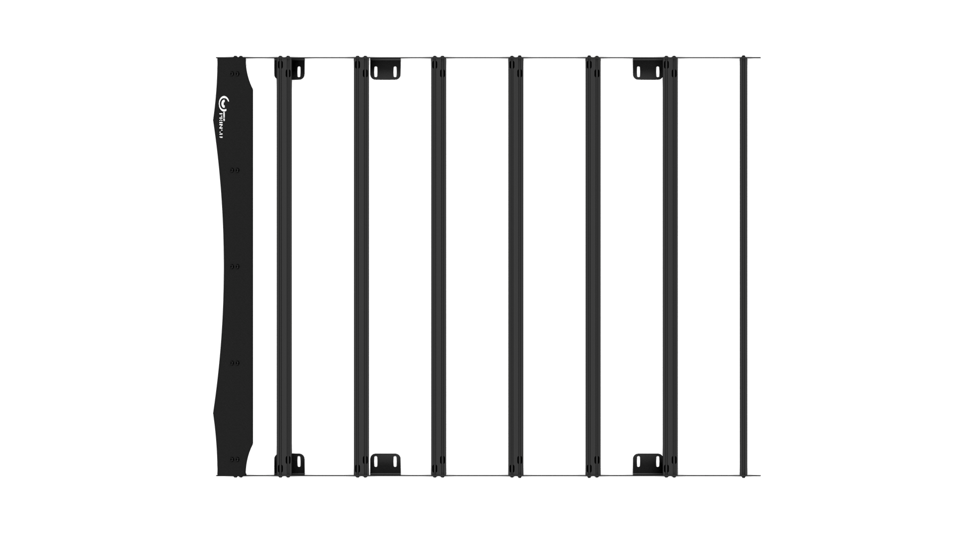 Prinsu Silverado 1500 Roof Rack Top View Platform