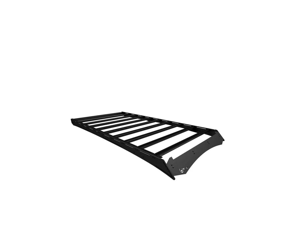 Prinsu Toyota Sequoia Pro Roof Rack Hardware and Side Rail View