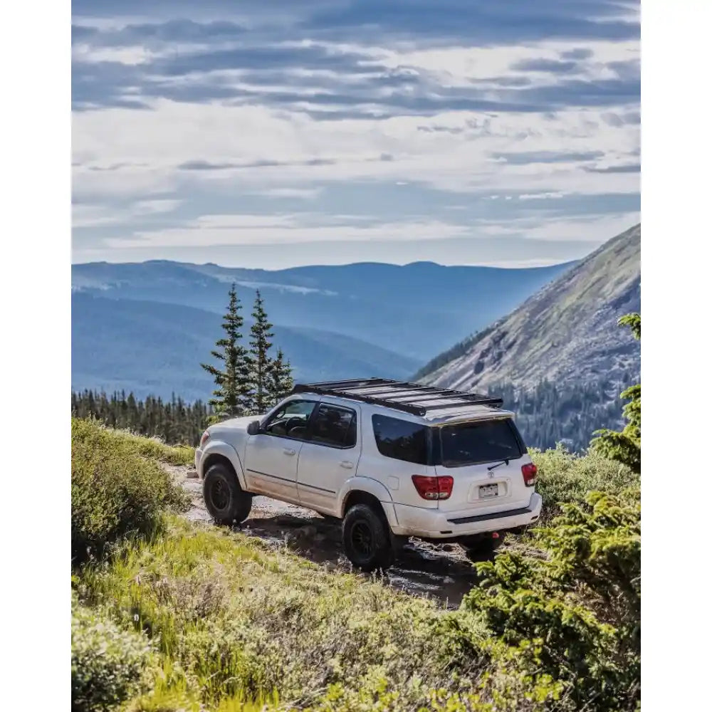 Prinsu 1st Gen Sequoia Roof Rack on the Trail