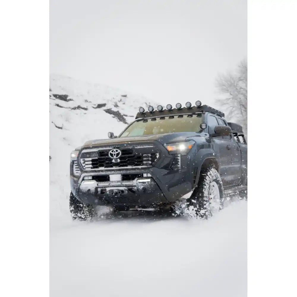 Prinsu Roof Rack Tacoma 2024 Rear Detail View