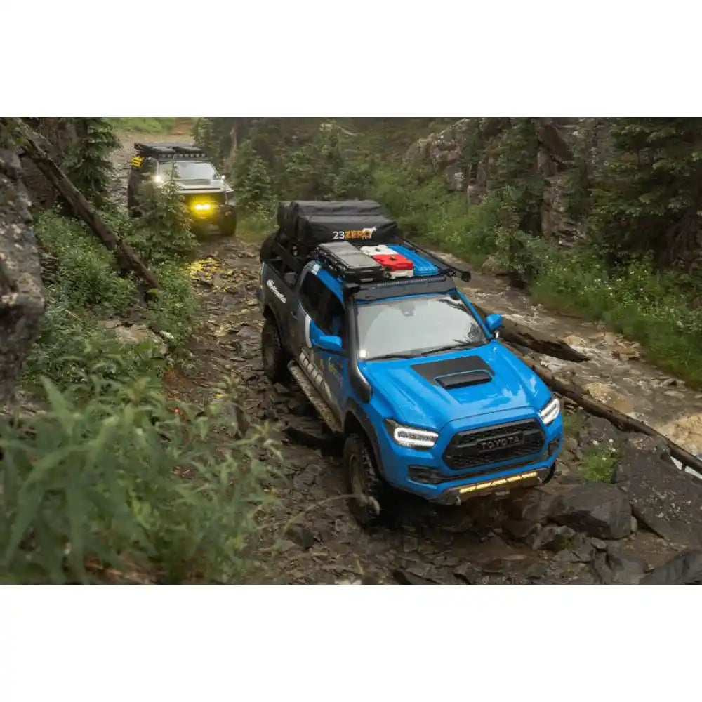 Prinsu Special Edition Cab Rack Profile on Tacoma