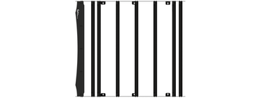 Prinsu Toyota Tundra Double Cab Roof Rack Side View