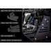 Rago 4Runner center console Molle panel installed, infographic