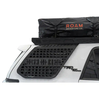Rago exterior Molle panel on 5th Gen 4Runner rear quarter window