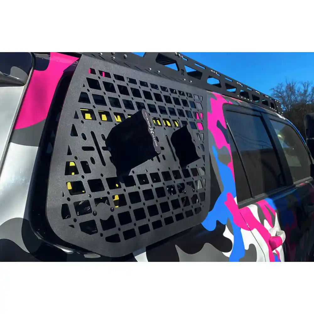 Rago exterior Molle panel on colorful 5th Gen 4Runner