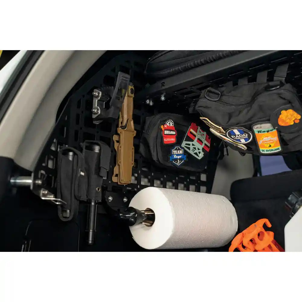 Rago 4Runner Molle panel with gear, close-up