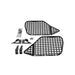 Rago 4Runner Molle panels pair with hardware, product view