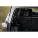 Rago Molle panel on 4Runner rear window, interior view