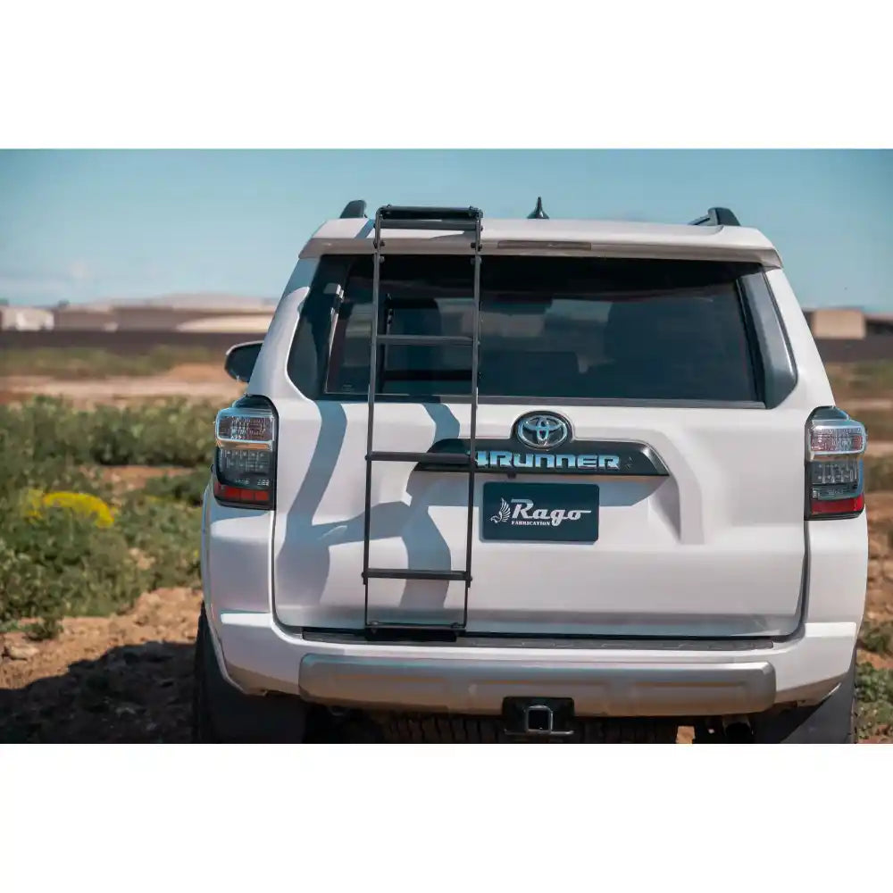 Rago rear hatch ladder on 5th Gen 4Runner, rear view