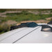 Rago hatch ladder reaching 4Runner roof rack, top view