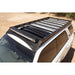 Rago light pocket roof rack with light bar on 5th Gen 4Runner, top view