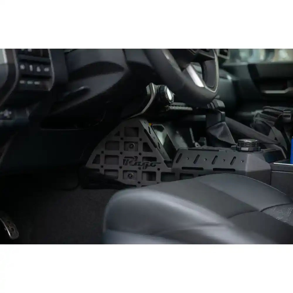 Rago center console Molle panels with gear mounted