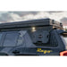 Rago external Molle panel below rooftop tent on 4Runner, close-up