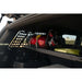 Rago 4Runner storage shelf with gear, side view