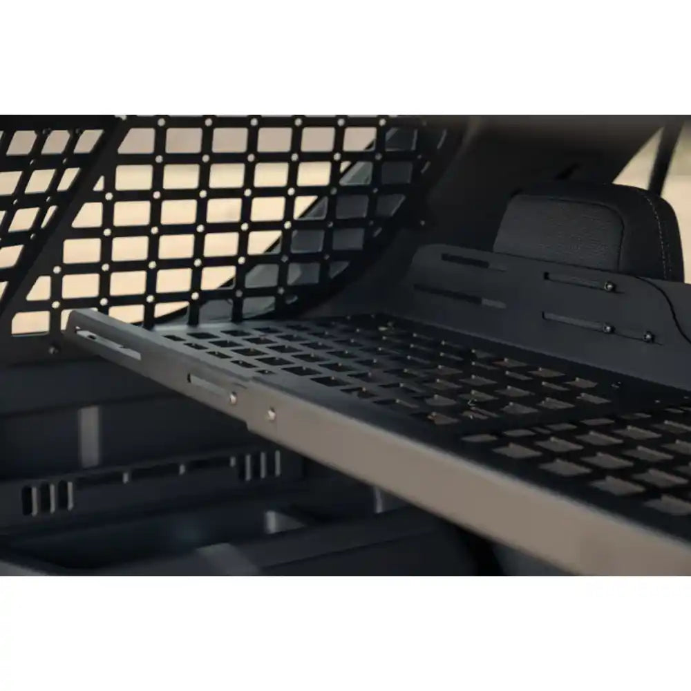 Rago 4Runner storage shelf Molle pattern, close-up