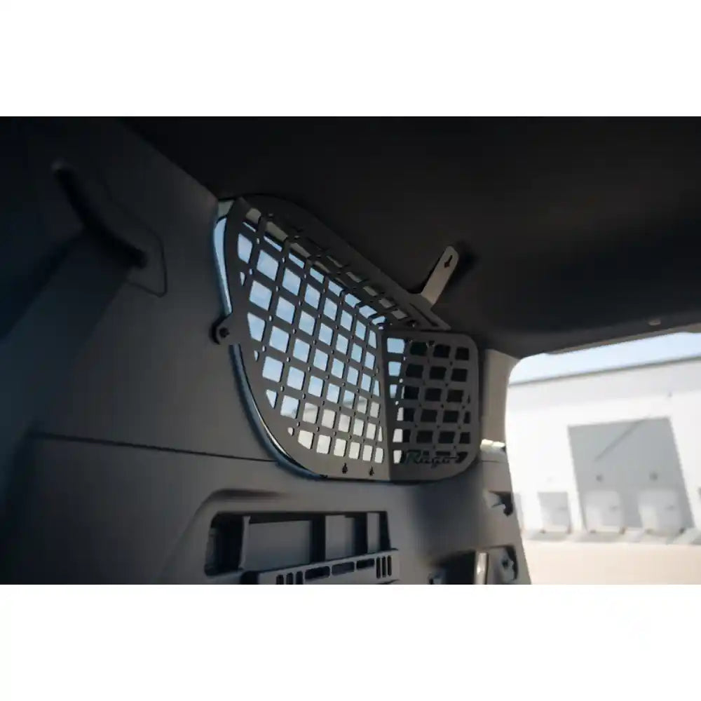 Rago Molle panel in 6th Gen 4Runner cargo area, angled view