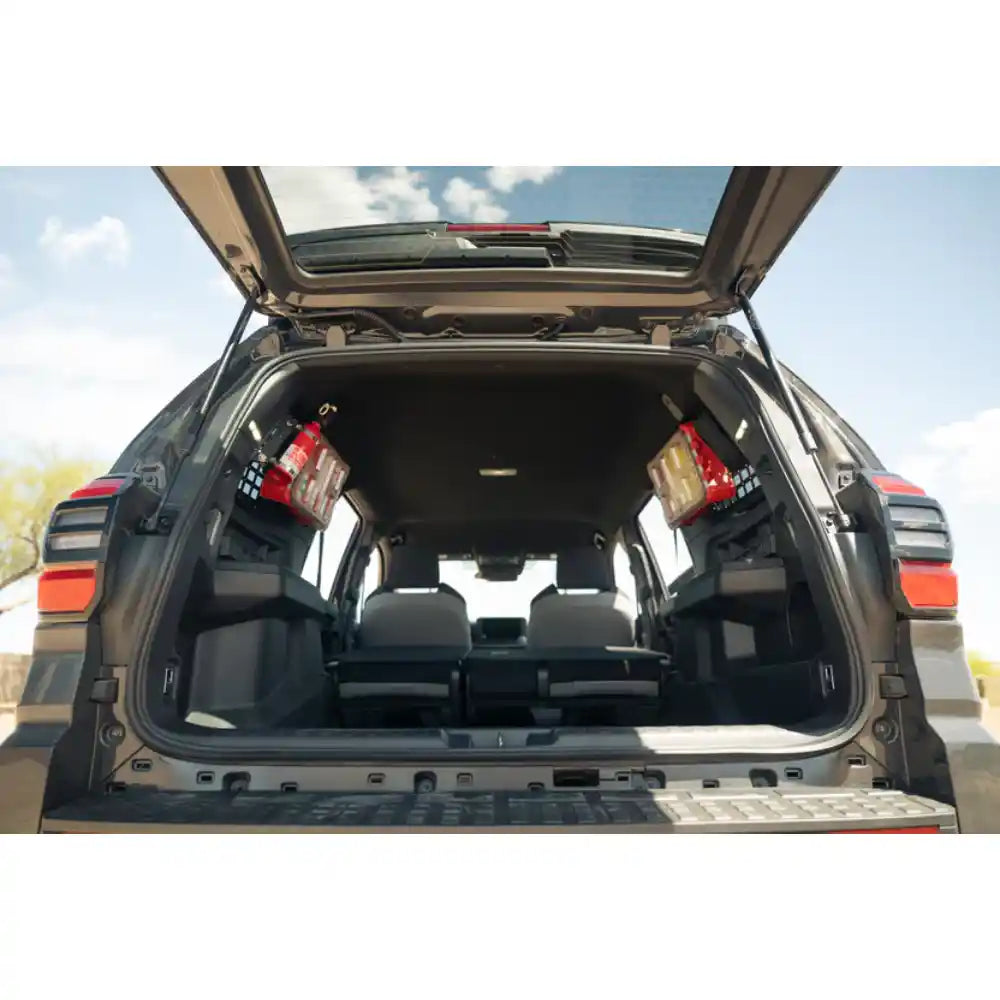 6th Gen 4Runner rear hatch open with Rago Molle panels